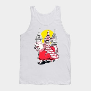 little princess on horse Tank Top